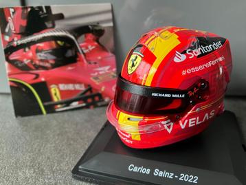 Carlos Sainz 1:5 helm 2022 Spanje GP Ferrari F1-75 beschikbaar voor biedingen