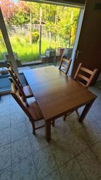 ikea tafel en stoelen, Ophalen, Gebruikt