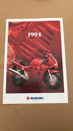 Suzuki brochure 1994, Motoren, Handleidingen en Instructieboekjes, Ophalen of Verzenden, Suzuki