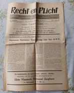 editie 6/7 1959 Maandblad AVV Recht en Plicht, Enlèvement ou Envoi
