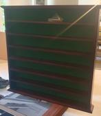 Golfballen display - verzamelkast - hout/vilt - 49 ballen, Ophalen of Verzenden, Zo goed als nieuw