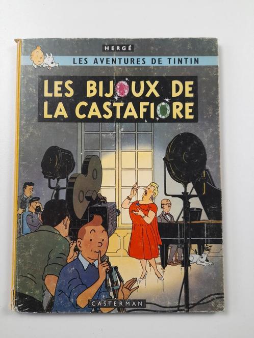 Tintin Les Bijoux de la Castafiore EO 1963 B34, Livres, BD, Utilisé, Une BD, Enlèvement ou Envoi