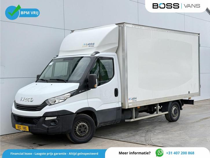 Iveco Daily 35S16 2.3 Bakwagen met achterdeur 3,5t Trekhaak, Auto's, Bestelwagens en Lichte vracht, Bedrijf, Te koop, ABS, Achteruitrijcamera