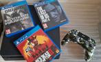 Ps4, 3 games, 1 controller camo + alle kabels. Spotprijs!, Games en Spelcomputers, Ophalen of Verzenden