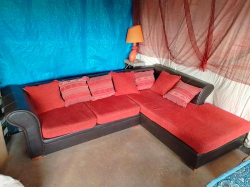 gratis Hoeksalon (twee delen), Huis en Inrichting, Zetels | Complete zithoeken, Gebruikt, Ophalen
