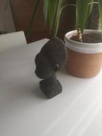 Beeld - Afrikaans vrouwenhoofd, Antiek en Kunst, Ophalen of Verzenden