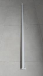 1 Store enrouleur gris / blanc occultant, Blanc, 150 à 200 cm, Utilisé, 150 à 200 cm