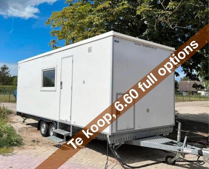 Nieuwe aanvoer complete 6.60 woonunits zgan, Hobby & Loisirs créatifs, Articles de fête | Location, Comme neuf, Enlèvement