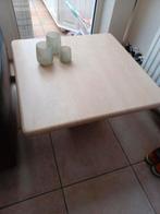 table basse salon marbre travertin