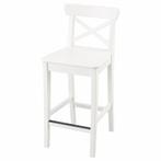 2 Ikea barstoelen, Huis en Inrichting, Barkrukken, Ophalen, Gebruikt, Met voetsteun, 60 tot 90 cm