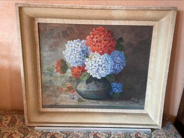 Pienture Gustave Pynaert les hortensias, Enlèvement