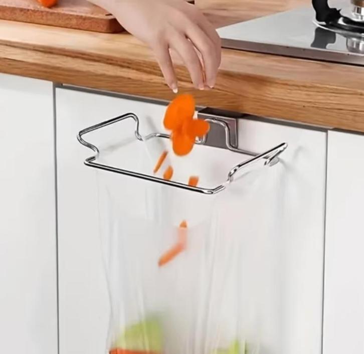 vuilniszakhouder voor kledingkast of camping 25 x 15 x 2,3cm, Huis en Inrichting, Woonaccessoires | Prullenbakken, Nieuw, Metaal