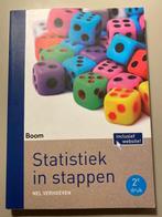 Statistiek in stappen, Boeken, Ophalen of Verzenden, Zo goed als nieuw, Hoger Onderwijs