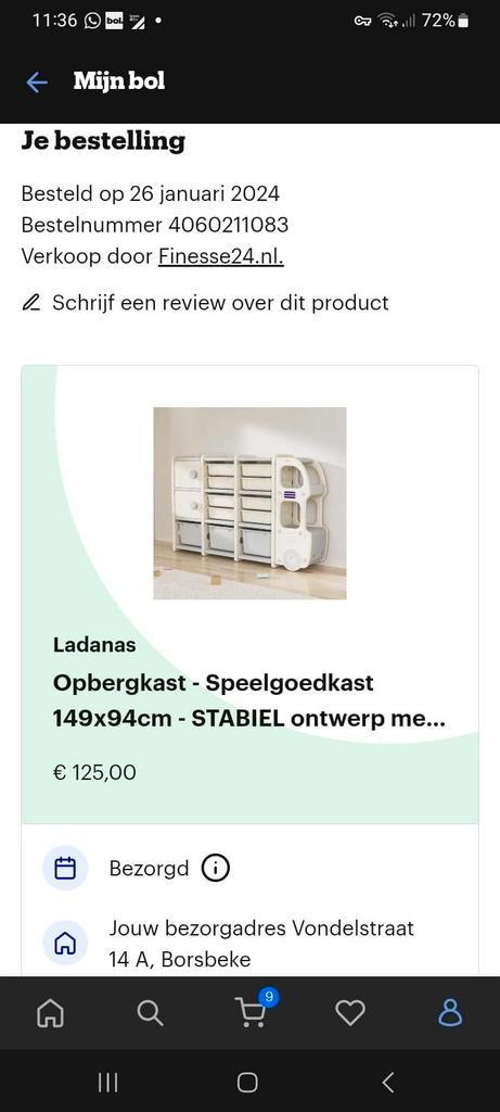 Speelgoed opberg kast, Huis en Inrichting, Kasten | Overige, Ophalen