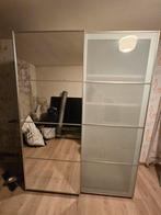 Ikea kleerkast, Huis en Inrichting, Kasten | Vitrinekasten, Ophalen, Gebruikt, Glas