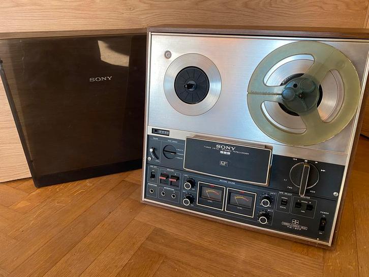 Sony taperecorder TC-377, Audio, Tv en Foto, Bandrecorder, Bandrecorder, Met stofkap, Ophalen