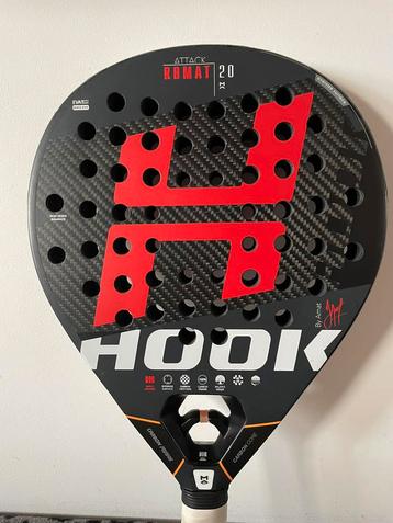 Hook padel racket 