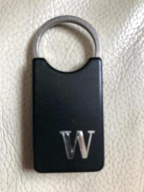 Sleutelhanger Letter W, Verzamelen, Sleutelhangers, Nieuw, Overige typen, Ophalen of Verzenden