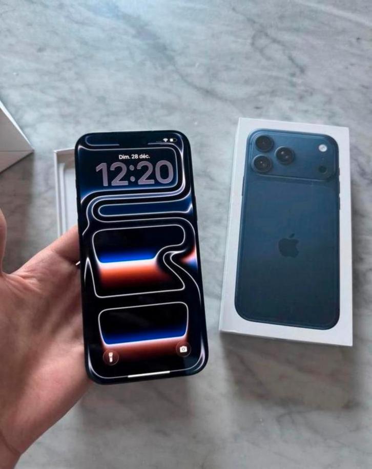 iPhone 17 PRO MAX 512GB Deep Blue, Télécoms, Téléphonie mobile | Apple iPhone, Enlèvement ou Envoi