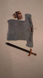 Maliënkolder voor kinderen, gegalvaniseerd staal maat 128., Ophalen, Zo goed als nieuw