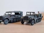 Demag 1t Sd. Kfz.10 - 2 uitvoeringen (1/35), Hobby en Vrije tijd, Modelbouw | Auto's en Voertuigen, Ophalen, Zo goed als nieuw
