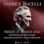 Andrea Bocelli 27 maart Antwerpen tickets te koop!, Tickets en Kaartjes