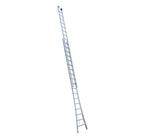 2delige ladder 2x18 sporten, Doe-het-zelf en Bouw, Ladders en Trappen, Ophalen, Zo goed als nieuw, Ladder