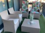 Loungeset in riet, zo goed als nieuw, Tuin en Terras, Ophalen, Zo goed als nieuw, Loungeset