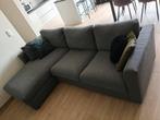 Zetel met chaise longue, Ophalen, Zo goed als nieuw