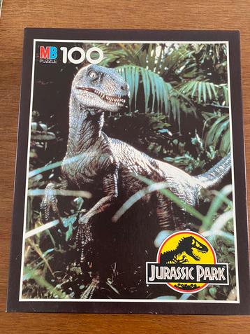 Vintage 1993 Jurassic park puzzel