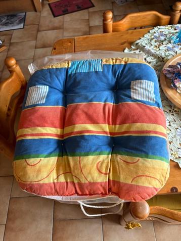 4 Coussins de chaise