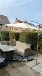 Zweefparasoll, Tuin en Terras, Parasols, Ophalen, Kantelbaar, Gebruikt, Zweefparasol