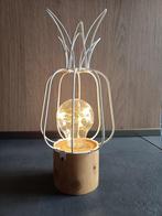 Lampe ananas, Ophalen, Zo goed als nieuw, Metaal, Minder dan 50 cm