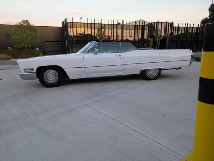 cadillac deville 1968, Auto's, Cadillac, Particulier, Overige modellen, Benzine, Cabriolet, 2 deurs, Automaat, Zwart, Leder, Achterwielaandrijving