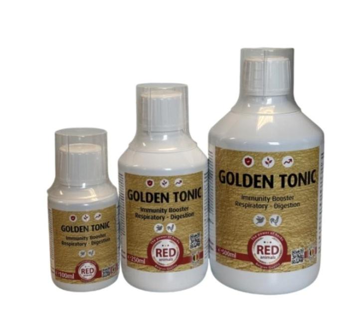 Golden Tonic 500ml Red Animals, Animaux & Accessoires, Oiseaux | Accessoires, Neuf, Manger et Boire, Enlèvement