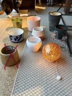 Bloempotten/ vaasje/ decoratie, Tuin en Terras, Bloempotten, Ophalen, Zo goed als nieuw