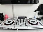 Pioneer DJ Opus Quad white edition met speaker LD 1000w, Ophalen, Zo goed als nieuw, Dj-set, Pioneer