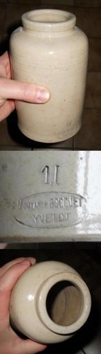 Pot à moutarde ancien (Yvetot), Ophalen