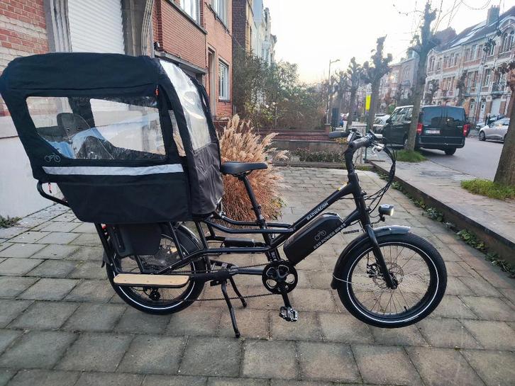 Vélo cargo longtail Rad Power - état comme neuf - 275 km !, Fietsen en Brommers, Overige Fietsen en Brommers, Zo goed als nieuw
