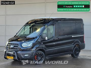 Ford Transit 165pk Automaat 2025 model Dubbele schuifdeur L2, Auto's, Automaat, Stof, 1995 cc, 4 cilinders
