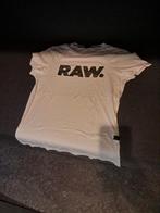 G-star RAW, Kleding | Heren, T-shirts, Maat 52/54 (L), G-star Raw, Wit, Zo goed als nieuw