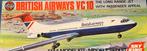 VC10 Airfix 1:144 British airways kit Airfix Skyking, Comme neuf, Enlèvement ou Envoi
