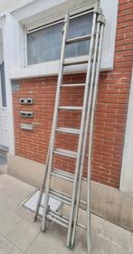 Drievoudige ladder, Ophalen, Gebruikt, Ladder