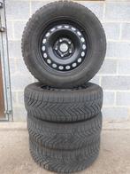 4 pneus hiver Michelin Alpin 6 -195/65R15 sur jantes acier, 15 pouces, Pneus hiver, Pneu(s), Enlèvement