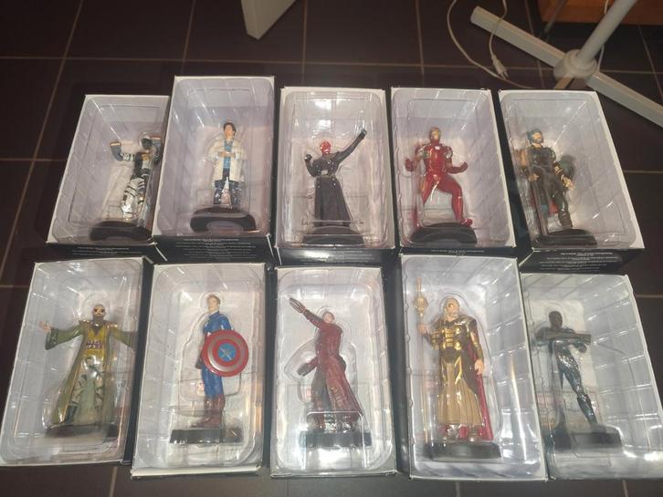 Lot van 58 marvel eaglemoss figure, Verzamelen, Speelgoed, Ophalen