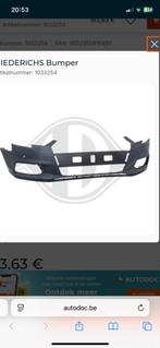 Audi a3 voorbumper, Ophalen, Voor, Audi, Bumper