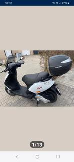 Topkoffer Shad 29 met koffersteun voor Piaggio Zip, Ophalen of Verzenden, Zo goed als nieuw, Zip