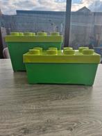 2 LEGO opbergdozen, Ophalen of Verzenden, Gebruikt, Lego