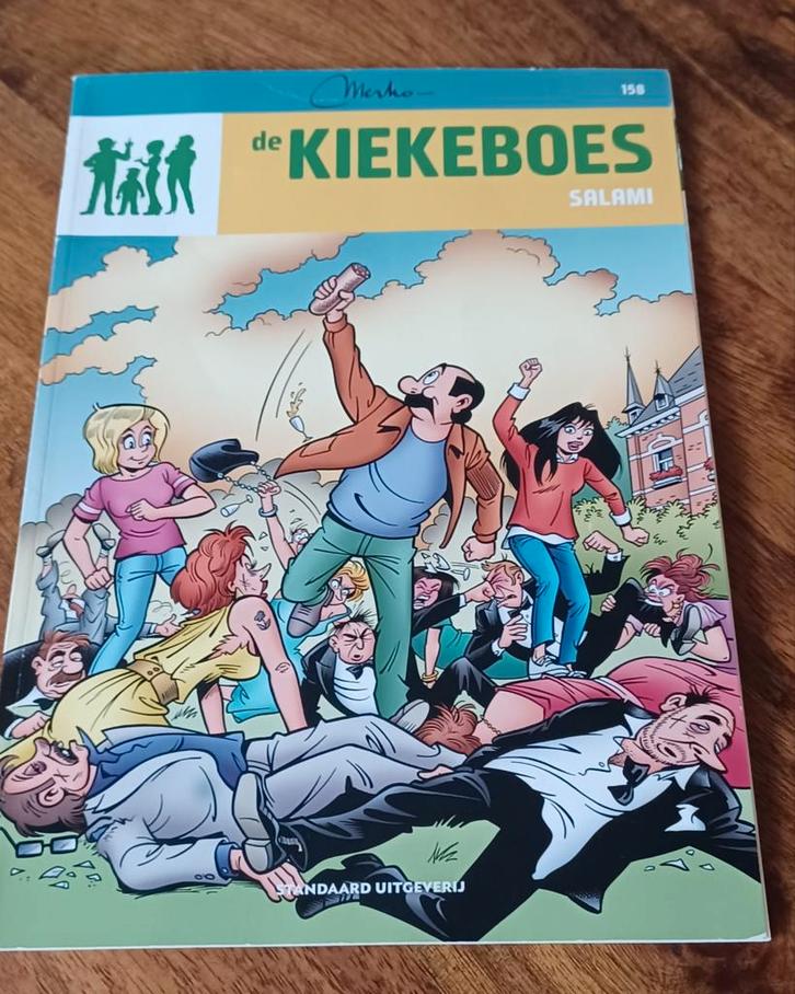 de Kiekeboes, Salami, 158, Boeken, Stripverhalen, Gelezen, Ophalen of Verzenden