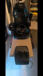 Te koop Logitech gaming stuur met shifter en gaming stoel, Games en Spelcomputers, Ophalen, Zo goed als nieuw